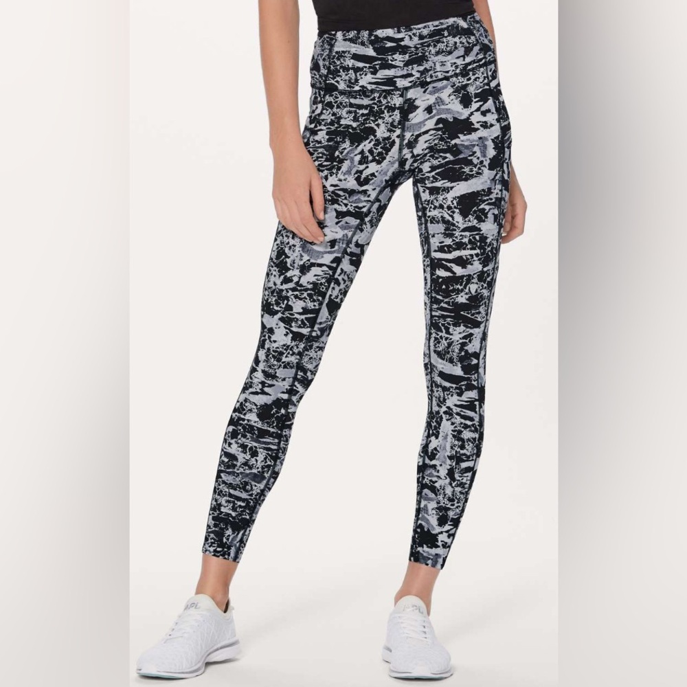 Stylish Black and Gray Leggings